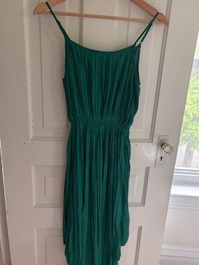 Current Air Emerald Green Midi Dress XS